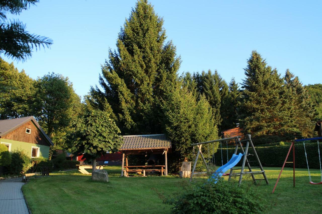 Ferienhaeuser "Zur Hohen Sonne" Thale Exterior foto